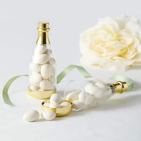 Clear & Gold Favor Bottles, 12ct. by Celebrate It™